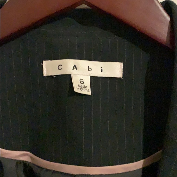 Cabi Pinstriped Fitted Blazer SIze 6 - Picture 4 of 11